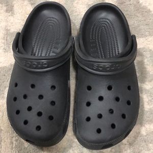 Black Crocs